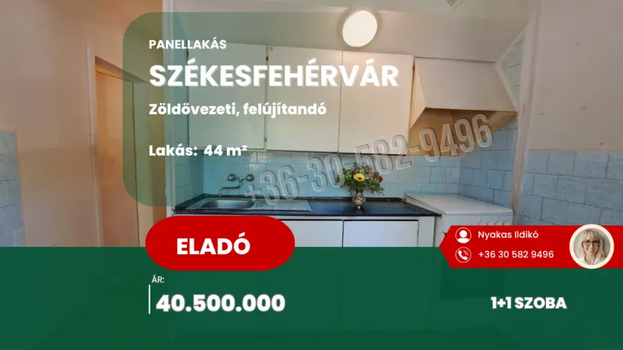 eladó panellakás, Székesfehérvár
